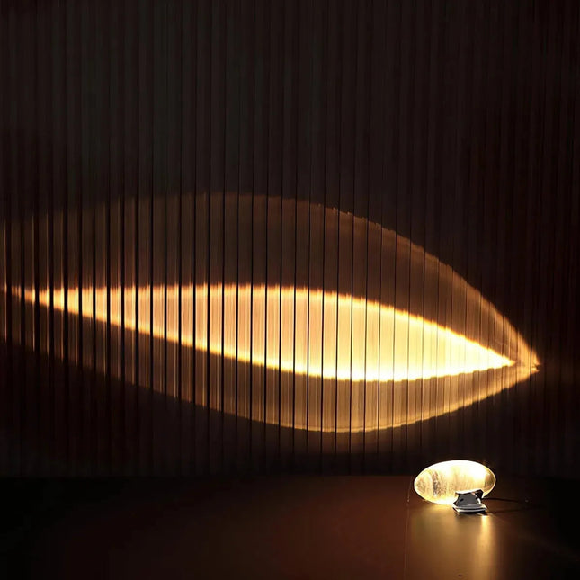 Artistic Table Lamp | Eye-Shaped Projection with Adjustable LED Colors | Modern Design for Captivating Ambiance 0