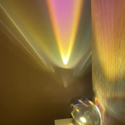 Artistic Table Lamp | Eye-Shaped Projection with Adjustable LED Colors | Modern Design for Captivating Ambiance 8