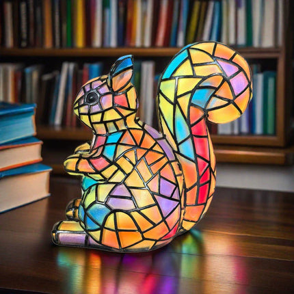 Artistic Table Lamp | Stained Glass Design with Warm Ambient Light | Elegant Lighting for Living Rooms and Bedrooms 14