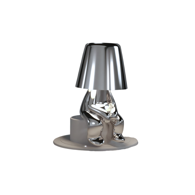 Artistic Touch-Control Table Lamp | Cordless & Dimmable Resin Design for Whimsical Home Decor 1