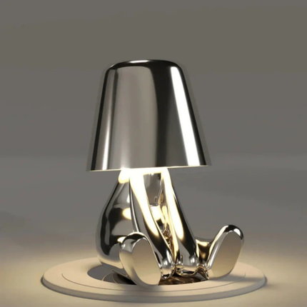 Artistic Touch-Control Table Lamp | Cordless & Dimmable Resin Design for Whimsical Home Decor 12