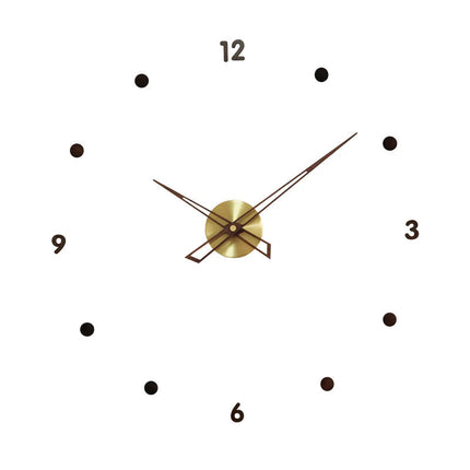 Artistic Wall Clock | Minimalist 3D Design with Silent Quartz Movement | Contemporary Decor for Modern Interiors 0