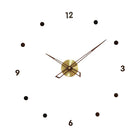 Artistic Wall Clock | Minimalist 3D Design with Silent Quartz Movement | Contemporary Decor for Modern Interiors 0