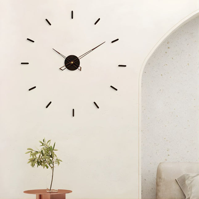 Artistic Wall Clock | Minimalist 3D Design with Silent Quartz Movement | Contemporary Decor for Modern Interiors 1