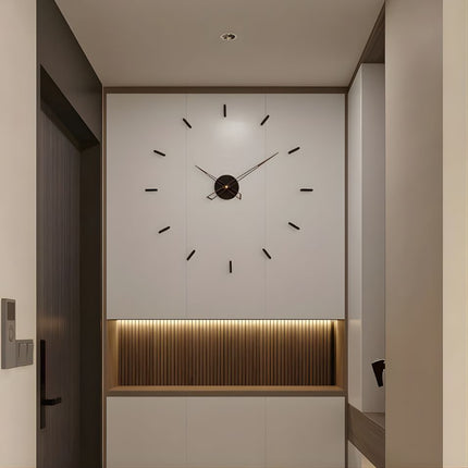 Artistic Wall Clock | Minimalist 3D Design with Silent Quartz Movement | Contemporary Decor for Modern Interiors 3