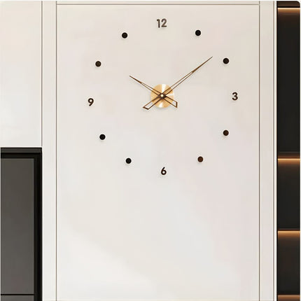 Artistic Wall Clock | Minimalist 3D Design with Silent Quartz Movement | Contemporary Decor for Modern Interiors 4