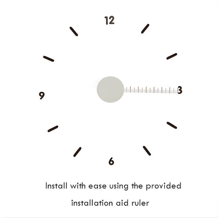 Artistic Wall Clock | Minimalist 3D Design with Silent Quartz Movement | Contemporary Decor for Modern Interiors 8