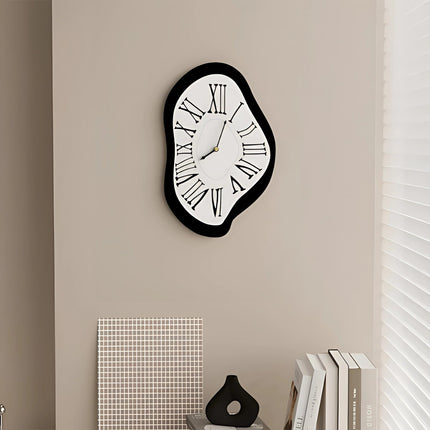 Artistic Wall Clock | Surreal Melting Design with High-Quality Metal | Unique Decor for Captivating Spaces 0