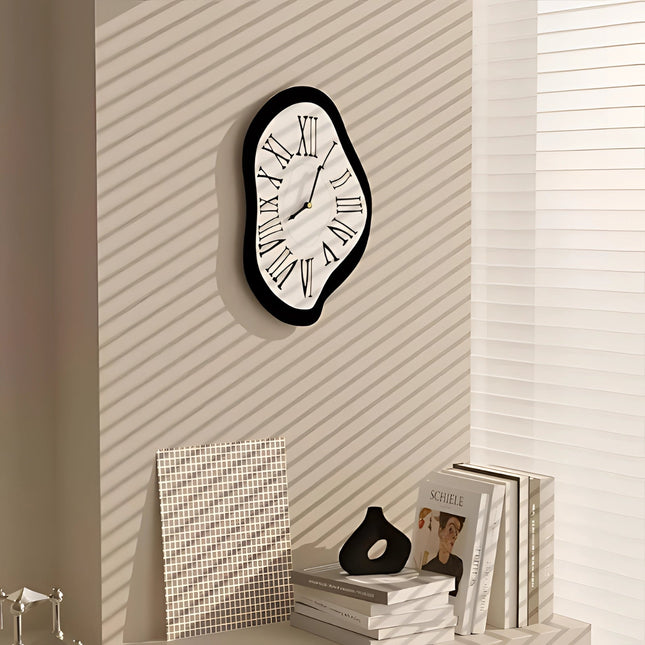 Artistic Wall Clock | Surreal Melting Design with High-Quality Metal | Unique Decor for Captivating Spaces 1