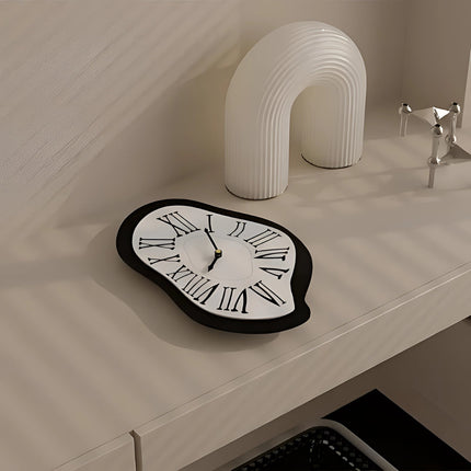 Artistic Wall Clock | Surreal Melting Design with High-Quality Metal | Unique Decor for Captivating Spaces 2