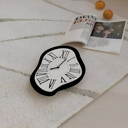 Artistic Wall Clock | Surreal Melting Design with High-Quality Metal | Unique Decor for Captivating Spaces 3