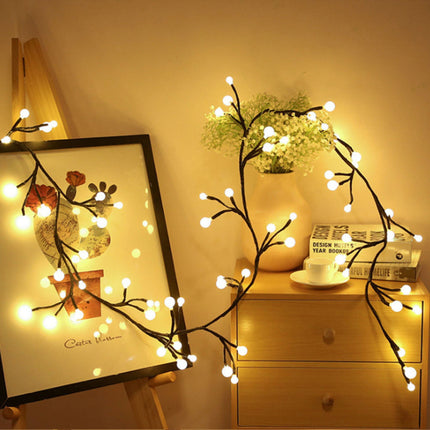 Artistic Willow Branch Lights | Bendable LED Decorative Lighting with Warm Glow | Cozy Ambiance for Home Decor 4