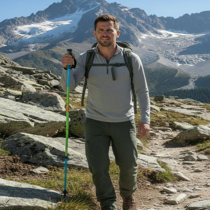 AscendAir | Ultra-Light Hiking Poles with Adjustable Height | Compact Trekking Sticks for Stability and Comfort 2