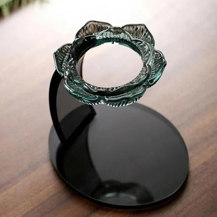 Glass Teapot with Infuser, Lotus Borosilicate Glass Teapot – image 5