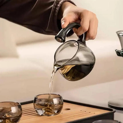 Glass Teapot with Infuser, Semi Automatic Magnetic Tea Maker for Tea Lovers – image 6