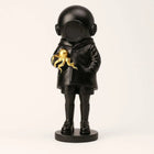 Astronaut Diver Statue with Octopus, Resin Sculpture for Bookshelf Decor, Collectible Figurine for Living Room Decor