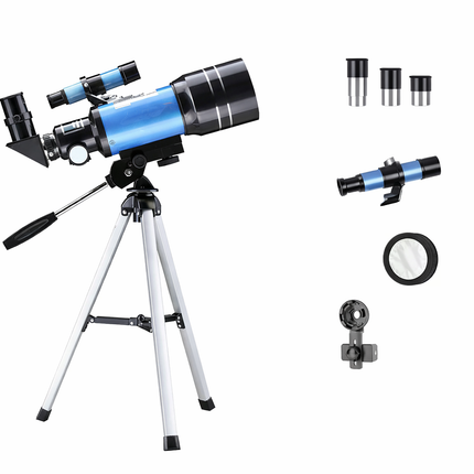 Astronomical Telescope | 150X HD Magnification with Night Vision | Portable Star and Moon Viewing Scope 10