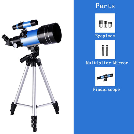 Astronomical Telescope | 150X HD Magnification with Night Vision | Portable Star and Moon Viewing Scope 7