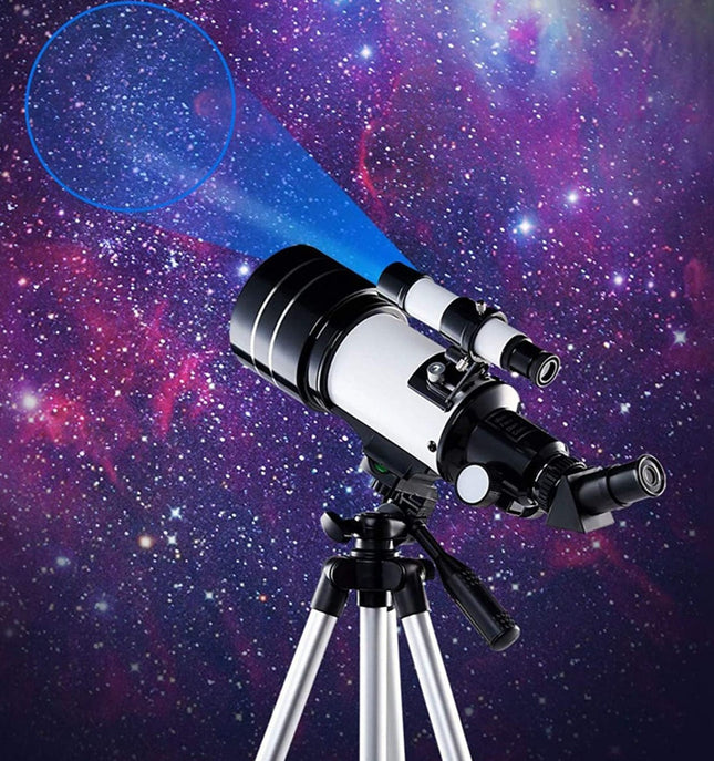 Astronomical Telescope | 70mm Refractor with Adjustable Tripod & Smartphone Adapter | Perfect for Stargazing and Kids 1