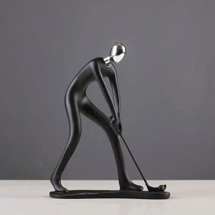 Athletic Artistry | Handcrafted Resin Sports Sculptures with Elegant Design | Unique Decor for Sports Enthusiasts 2