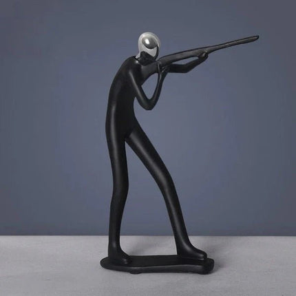 Athletic Artistry | Handcrafted Resin Sports Sculptures with Elegant Design | Unique Decor for Sports Enthusiasts 8