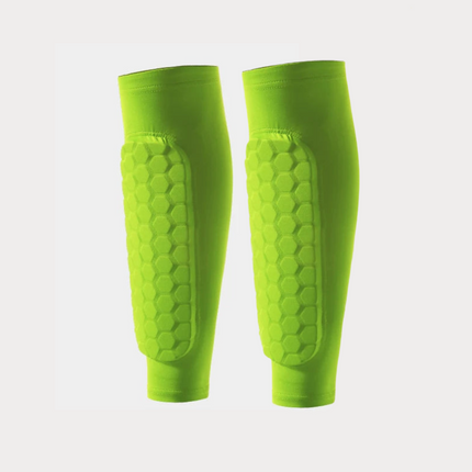 Athletic Gear | Soccer Shin Guard Sleeves with Shockproof Padding | Lightweight Compression Fit for Ultimate Protection 12