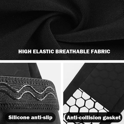 Athletic Gear | Soccer Shin Guard Sleeves with Shockproof Padding | Lightweight Compression Fit for Ultimate Protection 5