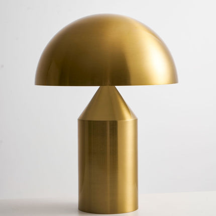 Modern Table Lamp in Metal, Sculptural Desk Lamp with Inline Switch – image 106