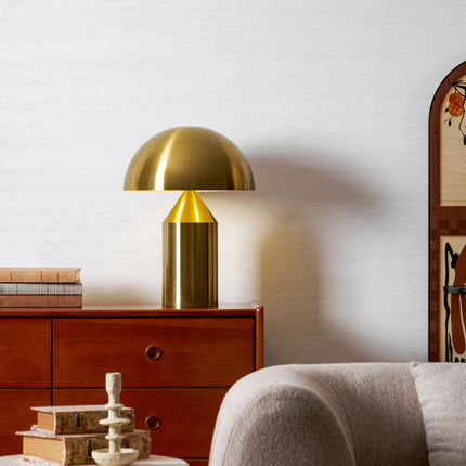 Modern Table Lamp in Metal, Small Bedside Lamp for Nightstand and Shelf – image 101