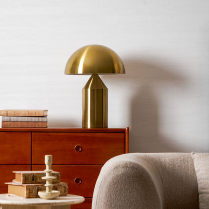 Modern Table Lamp in Metal, Small Bedside Lamp for Nightstand and Shelf – image 105