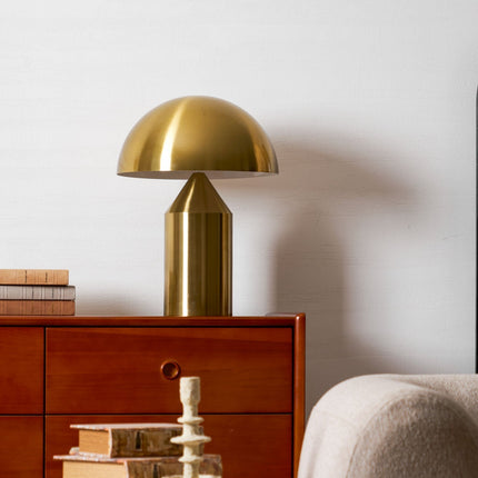 Modern Table Lamp in Metal, Small Bedside Lamp for Nightstand and Shelf – image 97