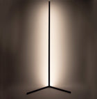 AuraEdge | Corner Floor Lamp with Adjustable RGB & White Light | Space-Saving Design for Versatile Ambiance 0