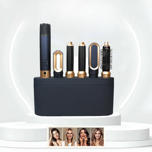 AuraStyle | 5-in-1 Ionic Hair Styling Tool with Interchangeable Heads | Versatile Solution for Effortless Styling 1