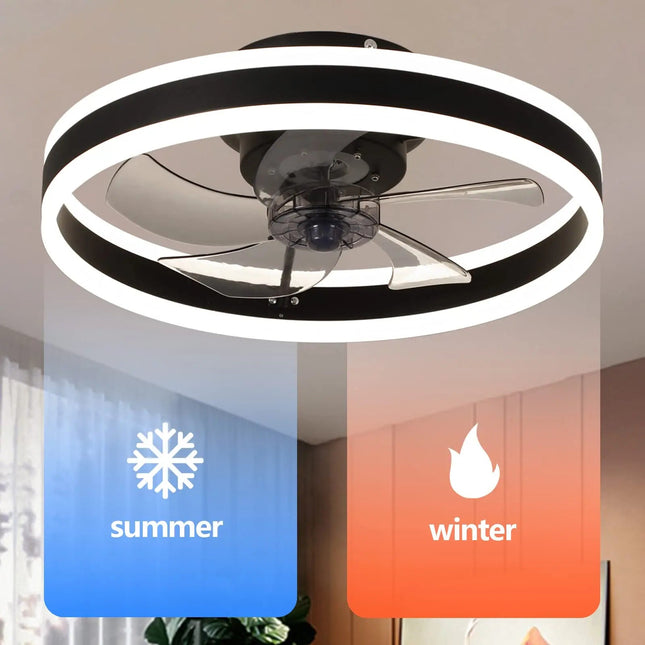 Aura | Modern Ceiling Fan Light with Whisper-Quiet Motor | Stylish Illumination for Comfort 1