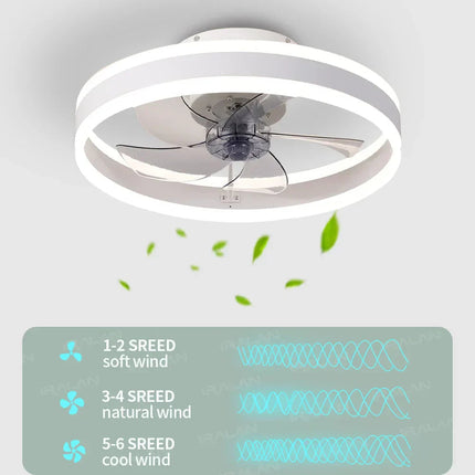 Aura | Modern Ceiling Fan Light with Whisper-Quiet Motor | Stylish Illumination for Comfort 2
