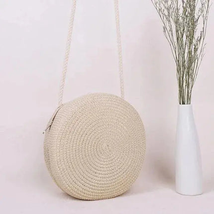 Straw Beach Bag, Handmade Boho Summer Purse for Women – image 11