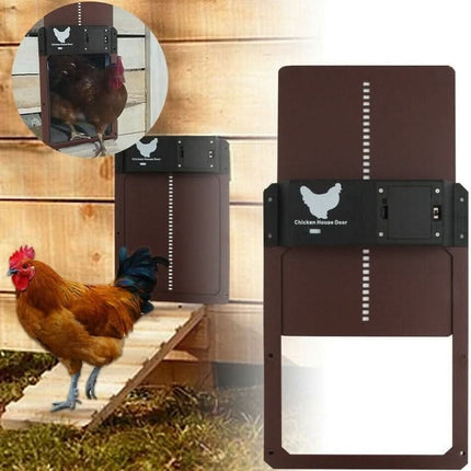 AutoCoop | Automatic Chicken Coop Door with Light Sensor & Weatherproof Design | Effortless Poultry Management 1