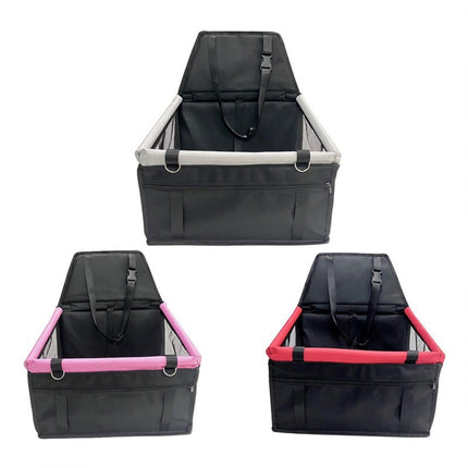 AutoPaw | Elevated Dog Car Seat with Waterproof Fabric & Anti-Slip Base | Safe Travel Solution for Dogs 8