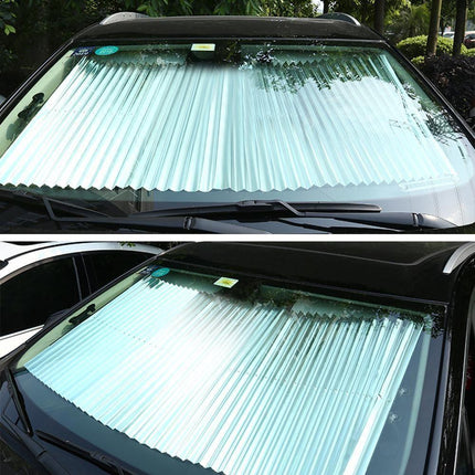 AutoShade | Retractable Car Curtain with UV Protection & Easy Installation | Portable Sunshade for Interior Comfort 3