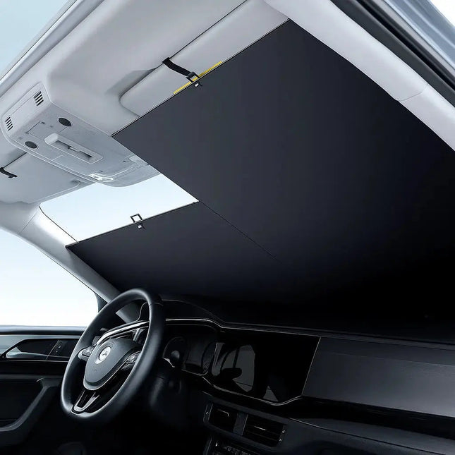 AutoShield | Car Windshield Sun Shade with Heat Shield & Quick Cooling | Protects Interior from UV Rays 0