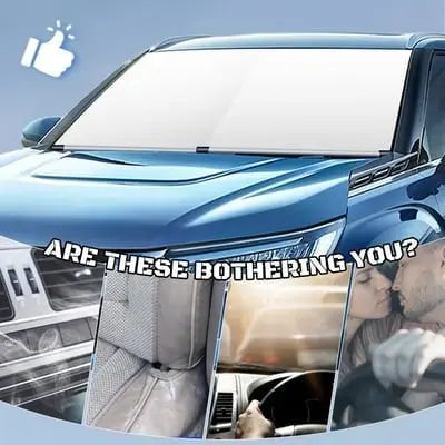AutoShield | Car Windshield Sun Shade with Heat Shield & Quick Cooling | Protects Interior from UV Rays 2