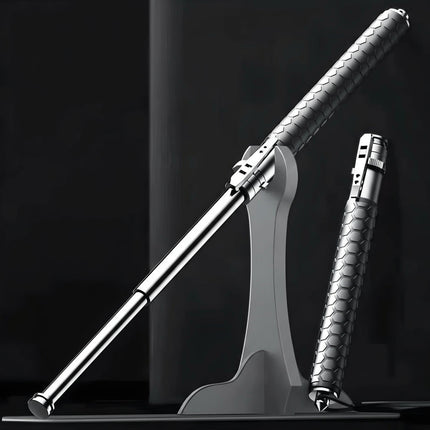 Automatic Self-Defense Walking Stick with Quick-Deploy Mechanism | Adjustable & Ergonomic Design for Enhanced Stability 2