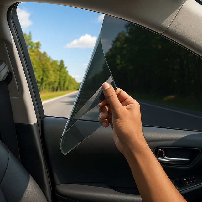 Automotive Window Tint Film | UV & Heat Protection with Easy Application | Privacy Window Film for Ultimate Comfort 0