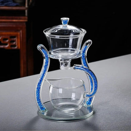Heat Resistant Glass Teapot, Clear Glass Teapot for Tea Brewing – image 9