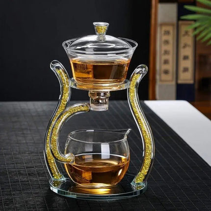 Heat Resistant Glass Teapot, Clear Glass Teapot for Tea Brewing – image 11