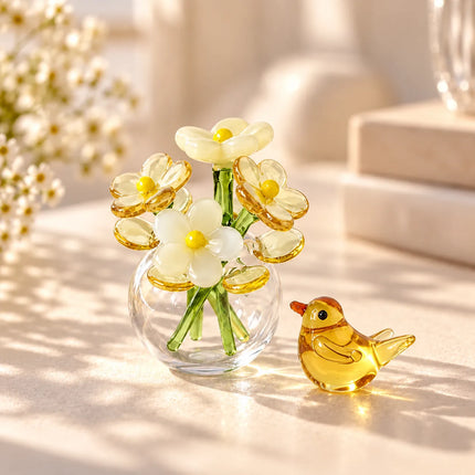 Miniature Figurines, Glass Art Home Decor for Desk and Shelf – image 11