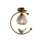 Ø 9.1″ x H 10.6″ / Dia 23cm x H 27cm / Brass