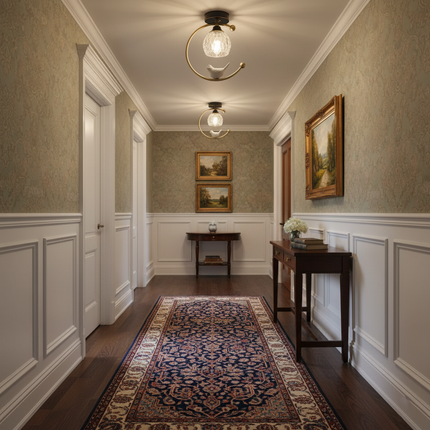 AvianGlow | Charming Elegant Ceramic Ceiling Light Fixture 4