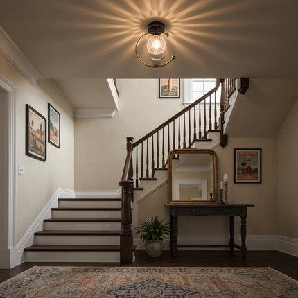 AvianGlow | Charming Elegant Ceramic Ceiling Light Fixture 7