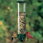 Squirrel Proof Bird Feeders, Weight Activated Bird Feeder with 5 lb Capacity, Large Hanging Bird Feeder with 4 Ports